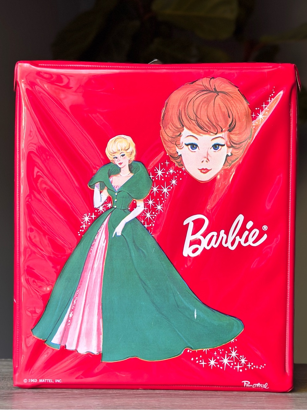 Barbie Pink and Green Vintage Carry Case